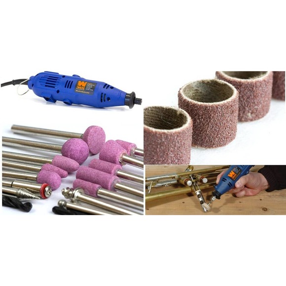 WEN Model 2307 Variable Speed Rotary Tool, Blue, Medium, 100 PC + Free Ship - Picture 2 of 8